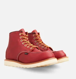RED WING SHOES 8864 - Moc Toe Gore Tex Russet Taos* Boots