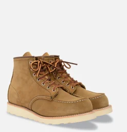 RED WING SHOES 8881 - Moc Toe Olive Mohave* Boots