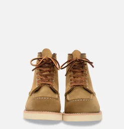 RED WING SHOES 8881 - Moc Toe Olive Mohave* Boots