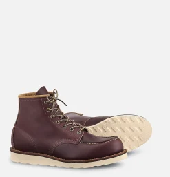 RED WING SHOES 8856 - Moc Toe Oxblood* Boots