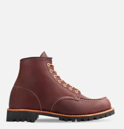 RED WING SHOES 8146 - Roughneck Moc Toe Briar Oil* Boots