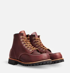 RED WING SHOES 8146 - Roughneck Moc Toe Briar Oil* Boots