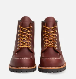 RED WING SHOES 8146 - Roughneck Moc Toe Briar Oil* Boots