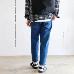 HATSKI 22001 Loose Tapered Jeans Used Blue* Jeans