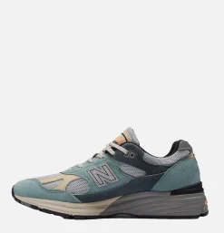 NEW BALANCE 991 V2 Blue Grey UK* Sneakers