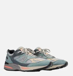 NEW BALANCE 991 V2 Blue Grey UK* Sneakers