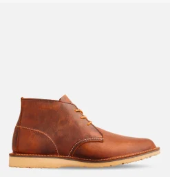 RED WING SHOES 3322 Weekender Chukka Copper Rough* Boots