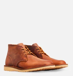 RED WING SHOES 3322 Weekender Chukka Copper Rough* Boots