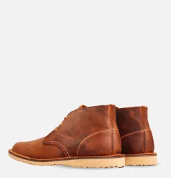 RED WING SHOES 3322 Weekender Chukka Copper Rough* Boots