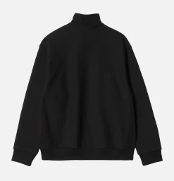 CARHARTT WIP American Scrip Half Zip Black* Sweatshirts & Fleeces