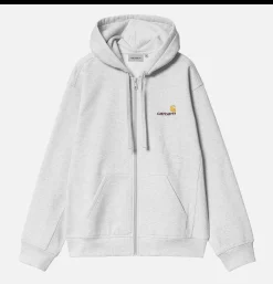 CARHARTT WIP American Script Jacket Ashgrey* Knitwear