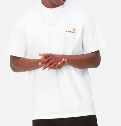 CARHARTT WIP American Script Shirt White* T-shirts