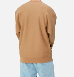 CARHARTT WIP American Script Sweat Peanut* Sweatshirts & Fleeces