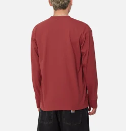CARHARTT WIP American Tee Ls Tuscany Red* Sweatshirts & Fleeces