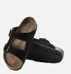 BIRKENSTOCK Arizona Sandals Black Suede Narrow*Women Sandales|Shoes