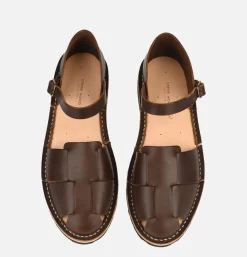 STEVE MONO Artisanal Sandal 11 Chocolate* Sandals