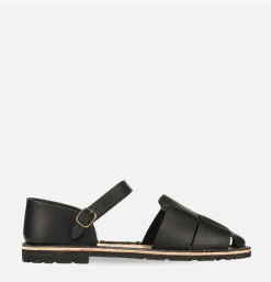 STEVE MONO Artisanal Sandal Shoe 11 Black* Sandals