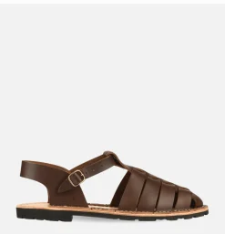 STEVE MONO Artisanal Sandal Shoe 09 Chocolate* Sandals