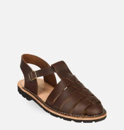STEVE MONO Artisanal Sandal Shoe 09 Chocolate* Sandals