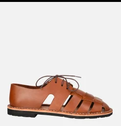 STEVE MONO Artisanal Sandal Shoe Chocolate* Sandals