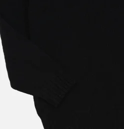 WILLIAM LOCKIE Aryan Rollneck Black* Knitwear