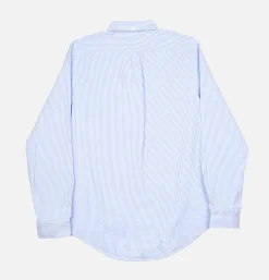 PORTUGUESE FLANNEL Atlantico Stripe Blue Shirt* Shirts & Polos