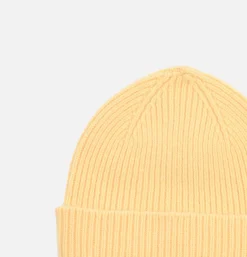ROBERT MACKIE Barra Ribbed Hat Lemon* Gloves • Beanies • Scarves