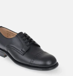 SANDERS B.G.S Punched Cap Derby Shoes* Shoes