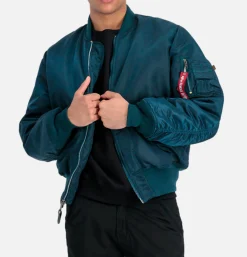 ALPHA INDUSTRIES Blouson Ma-1 Og Blue* Veste|Coats & Jackets