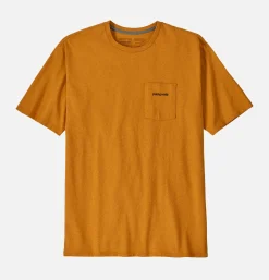 PATAGONIA Board Logo T-shirt Dried Mango* T-shirts