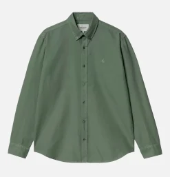 CARHARTT WIP Bolton Shirt Duck Green* Shirts & Polos