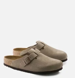 BIRKENSTOCK Boston Shoes Taupe Normal*Women Sandales|Sandals