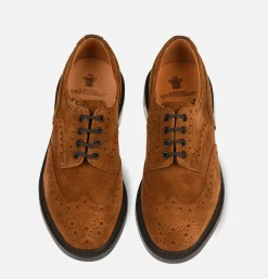 TRICKERS Bourton Derby Snuff Suede* Shoes