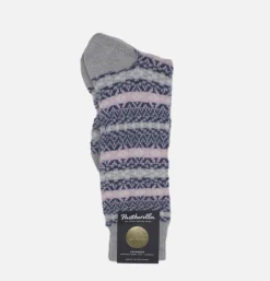 PANTHERELLA Bradstock Cashemire Lt Grey* Socks