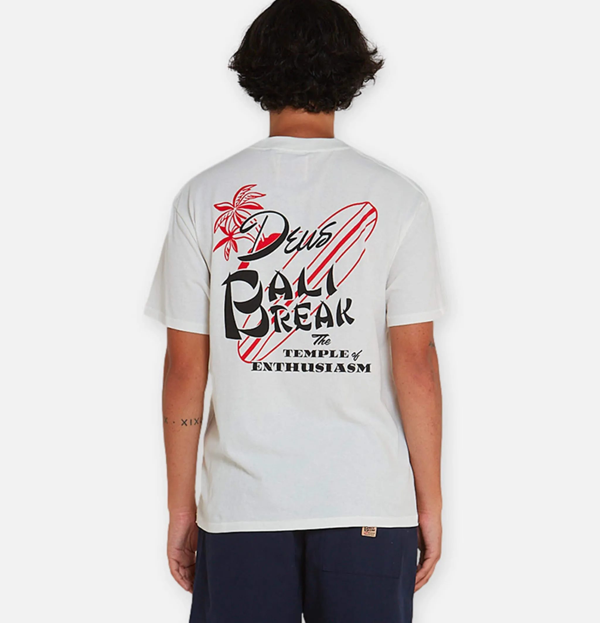 DEUS Breaker Tee Vintage White* T-shirts