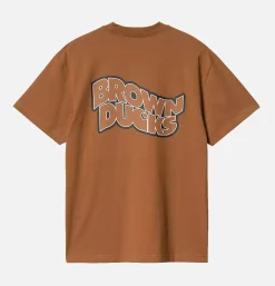 CARHARTT WIP Brown Ducks Tee Hamilton Brown* T-shirts