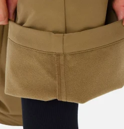 GOLDWIN Brushed Back One Tuck Pant Clay Beige* Trousers