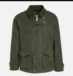 MANIFATTURA CECCARELLI Caban Wax Green* Coats & Jackets