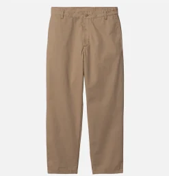 CARHARTT WIP Calder Pant Twill Leather* Chinos