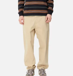 CARHARTT WIP Calder Pant Wall Garment Dyed* Trousers
