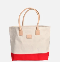 HERITAGE LEATHER COMPANY Canvas Day Tote Bag* Shoulder Bags