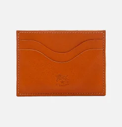 IL BISONTE Card Case Caramel* Small Leather Goods