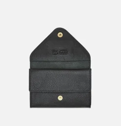 IL BISONTE Card Case Uffizi Black* Small Leather Goods