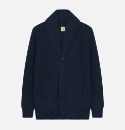 NITTO KNITWEAR Cardigan Vasken Navy* Knitwear