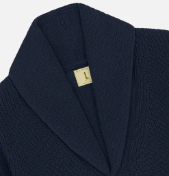 NITTO KNITWEAR Cardigan Vasken Navy* Knitwear