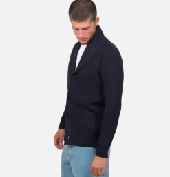 NITTO KNITWEAR Cardigan Vasken Navy* Knitwear