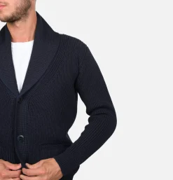 NITTO KNITWEAR Cardigan Vasken Navy* Knitwear