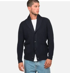 NITTO KNITWEAR Cardigan Vasken Navy* Knitwear