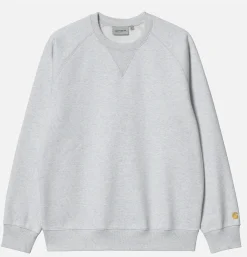 CARHARTT WIP Chase Sweat Ash Heather* Sweatshirts & Fleeces