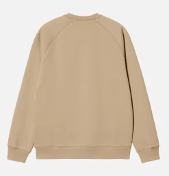 CARHARTT WIP Chase Sweat Sable* Sweatshirts & Fleeces